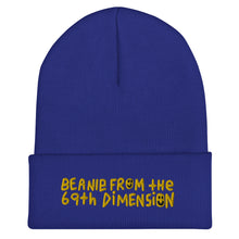 Load image into Gallery viewer, Cuffed Beanie from the 69th dimension