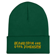 Load image into Gallery viewer, Cuffed Beanie from the 69th dimension